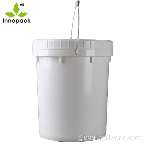 Screw Top Pail 20 Liter paint black plastic screw top pail Manufactory